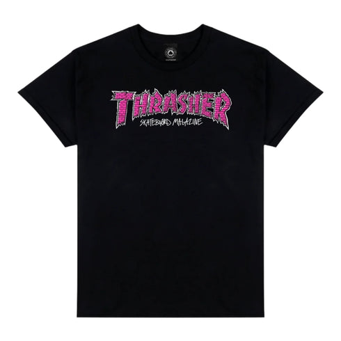 Thrasher - Brick Tee (Black) *SALE